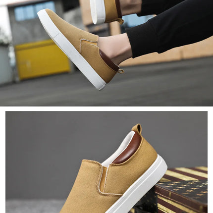 Fashion Canvas Men's Sneakers Black Lace Up Sping Shoes 2024 Classic Casual Vulcanized Shoes Size 46 47 Mens Spring Sport Shoes