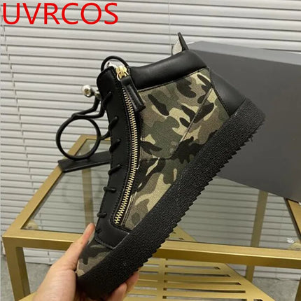 Camouflage Men Fashion Casual Shoes Military Training Site Shoes Outdoor Trail Trekking Mountain Climbing Sports Shoes For Male