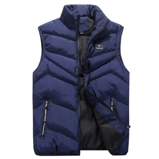 brand Plus size vest Mens Jacket Sleeveless Vests  Jackets men Casual Coats Mens Vest Man Cotton Thicken Waistcoat 8XL