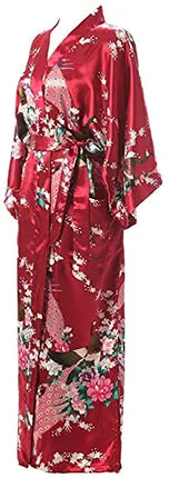 Abiti da notte da donna abiti da notte fiore abiti per la casa intimo Lingerie Casual Kimono abito d