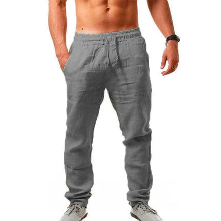 Nuovi uomini primavera tasche Casual pantaloni pantaloncini bottoni corti uomo Bodybuilding pantaloncini da uomo pantaloncini da corsa in lino di cotone bermuda platinumshop