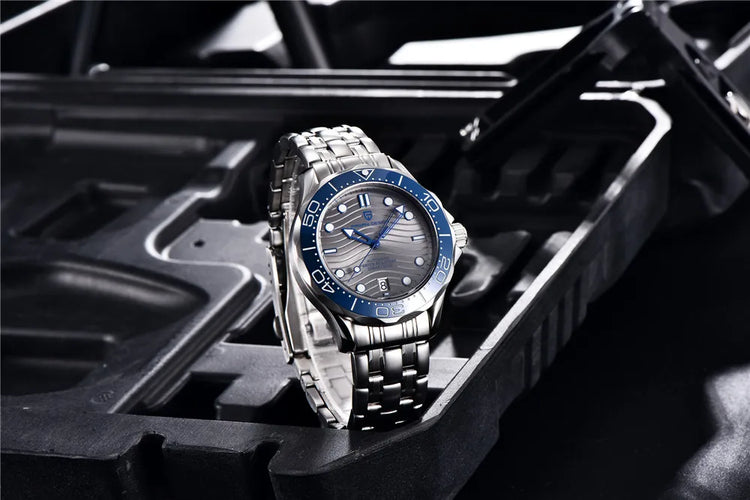 PAGANI DESIGN 2026 Nuovo Orologio Automatico di Lusso da Uomo, Cristallo Zaffiro AR, Orologio da Polso Meccanico con Movimento Miyota 8215