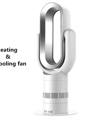 Ventilatore Freddo e Caldo con Telecomando, Senza Pale, 220V, Ultra-silenzioso, Purificatore d'Aria, Alta Qualità, Programmabile 1-9 Ore
