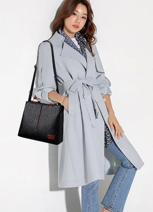 PU Leather Casual Crossbody Bags for Women Ladies Luxury Designer Tote Handbag Female Large Capacity Travel Shoulder Bag Sac PlatiNum