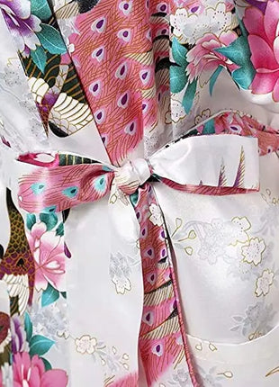 Abiti da notte da donna abiti da notte fiore abiti per la casa intimo Lingerie Casual Kimono abito d