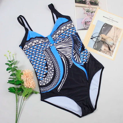 Costume da bagno bikini sexy Costumi da bagno Donna 2025 Costume intero Push Up Nuoto per abbigliamento da spiaggia Monokini Costumi da bagno taglie forti 2XL platinumshop