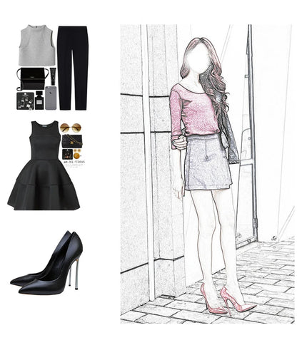 【Measure your feet length before order】Luxury Designer Women Pumps Stiletto High Heel Sexy Fetish Party Zapatos De Tacon C-PU-1