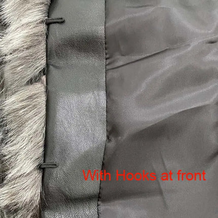 ZADORIN Fashion Cropped Faux Fur Coat Woman Warm Stand Fur Collar Slim Fluffy Fur Jacket Woman Tops Winter Fur Coats Streetwear