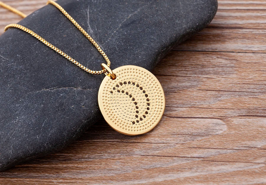 Nidin moda di lusso con zirconi cubici ciondolo a forma di cuore da donna placcato in oro collana a catena di alta qualità regalo per feste di gioielli scintillanti