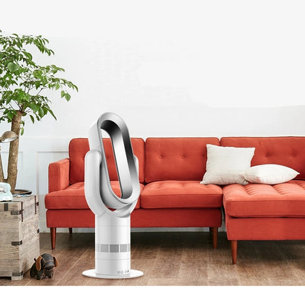 Ventilatore Freddo e Caldo con Telecomando, Senza Pale, 220V, Ultra-silenzioso, Purificatore d'Aria, Alta Qualità, Programmabile 1-9 Ore