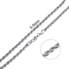 5 mm Silver / 50cm