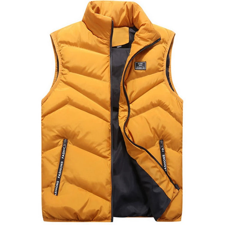 brand Plus size vest Mens Jacket Sleeveless Vests  Jackets men Casual Coats Mens Vest Man Cotton Thicken Waistcoat 8XL