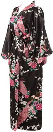Abiti da notte da donna abiti da notte fiore abiti per la casa intimo Lingerie Casual Kimono abito d
