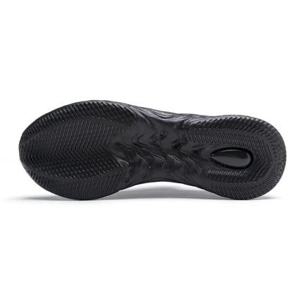 ONEMIX 2025 Nuove scarpe da corsa nere per uomo Sneakers da allenamento traspiranti impermeabili Scarpe sportive da trekking antiscivolo per esterni maschili PlatiNum