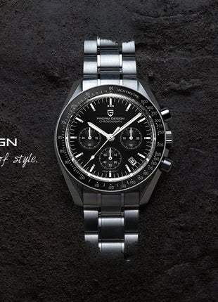 PAGANI DESIGN 2026 Nuovi Orologi da Uomo di Lusso, Orologio al Quarzo Sportivo con Cronografo, Data Automatica, Movimento Giapponese VK63, Vetro Zaffiro AR, Consegna Rapida dai Magazzini Europei