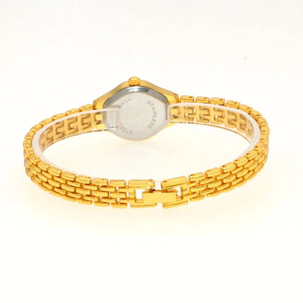 Orologio da polso da donna carino Mujer Relojes dorati Orologio al quarzo con quadrante piccolo Orologio da polso popolare Ora orologi eleganti da donna femminili platinumshop