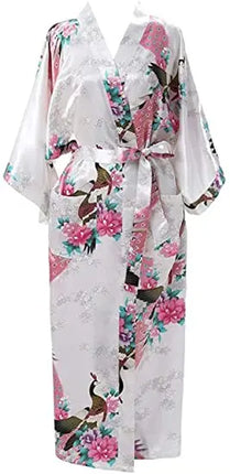Abiti da notte da donna abiti da notte fiore abiti per la casa intimo Lingerie Casual Kimono abito d