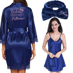 Blue robe gown band / M