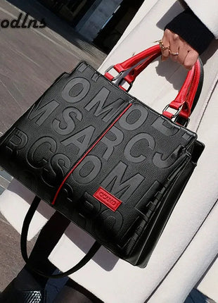 PU Leather Casual Crossbody Bags for Women Ladies Luxury Designer Tote Handbag Female Large Capacity Travel Shoulder Bag Sac PlatiNum