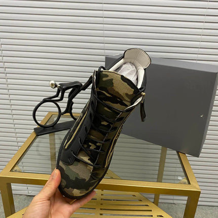Camouflage Men Fashion Casual Shoes Military Training Site Shoes Outdoor Trail Trekking Mountain Climbing Sports Shoes For Male