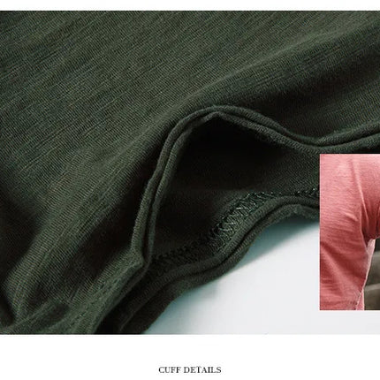 Men's 100% Cotton T-Shirt Soft Casual Fitness Summer Thin T-Shirts Men's Home Wear O-Neck Short Sleeve Solid T-Shirt for Men