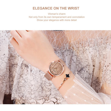 HANNAH MARTIN Movimento al quarzo giapponese in acciaio inossidabile di qualità del marchio Orologio Dropshipping da donna impermeabile da 36 mm in oro rosa completo platinumshop