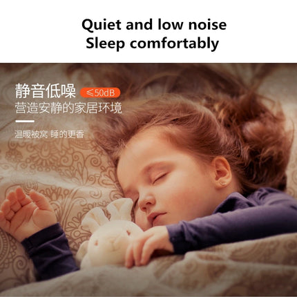 Ventilatore Freddo e Caldo con Telecomando, Senza Pale, 220V, Ultra-silenzioso, Purificatore d'Aria, Alta Qualità, Programmabile 1-9 Ore