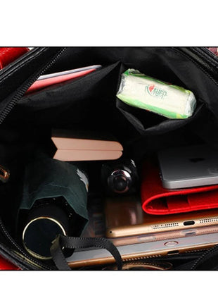 PU Leather Casual Crossbody Bags for Women Ladies Luxury Designer Tote Handbag Female Large Capacity Travel Shoulder Bag Sac PlatiNum