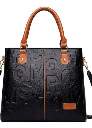 PU Leather Casual Crossbody Bags for Women Ladies Luxury Designer Tote Handbag Female Large Capacity Travel Shoulder Bag Sac PlatiNum