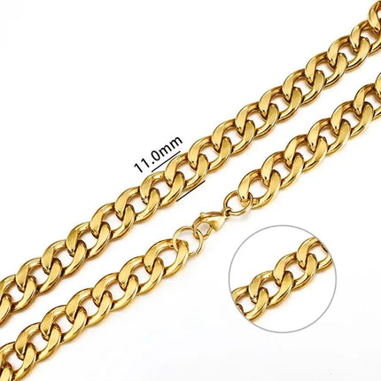 Jiayiqi 2mm-7mm Rope Chain Necklace Stainless Steel Never Fade Waterproof Choker Men Women Jewelry Silver Color Chains Gift PlatiNum