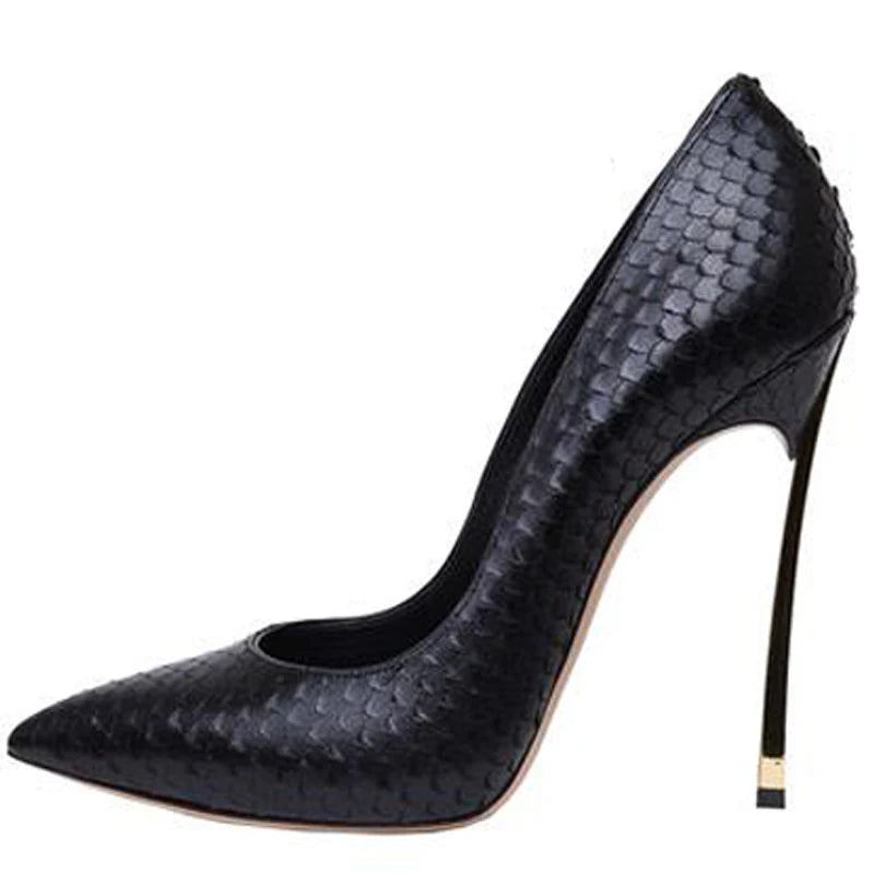 【Measure your feet length before order】Luxury Designer Women Pumps Stiletto High Heel Sexy Fetish Party Zapatos De Tacon C-PU-1