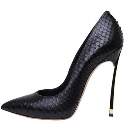 【Measure your feet length before order】Luxury Designer Women Pumps Stiletto High Heel Sexy Fetish Party Zapatos De Tacon C-PU-1