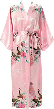 Abiti da notte da donna abiti da notte fiore abiti per la casa intimo Lingerie Casual Kimono abito d