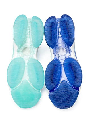 Scarpe da corsa da uomo ONEMIX rimbalzo ammortizzante scarpe sportive da corsa all'aperto traspiranti scarpe da ginnastica da uomo con aumento dell'altezza 6-7cm PlatiNum