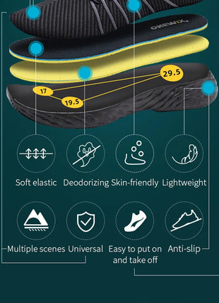 ONEMIX NUOVE Scarpe da Corsa in Offerta per Uomo, Sneakers Impermeabili e Traspiranti, Scarpe Sportive Antiscivolo da Trekking per Esterni PlatiNum
