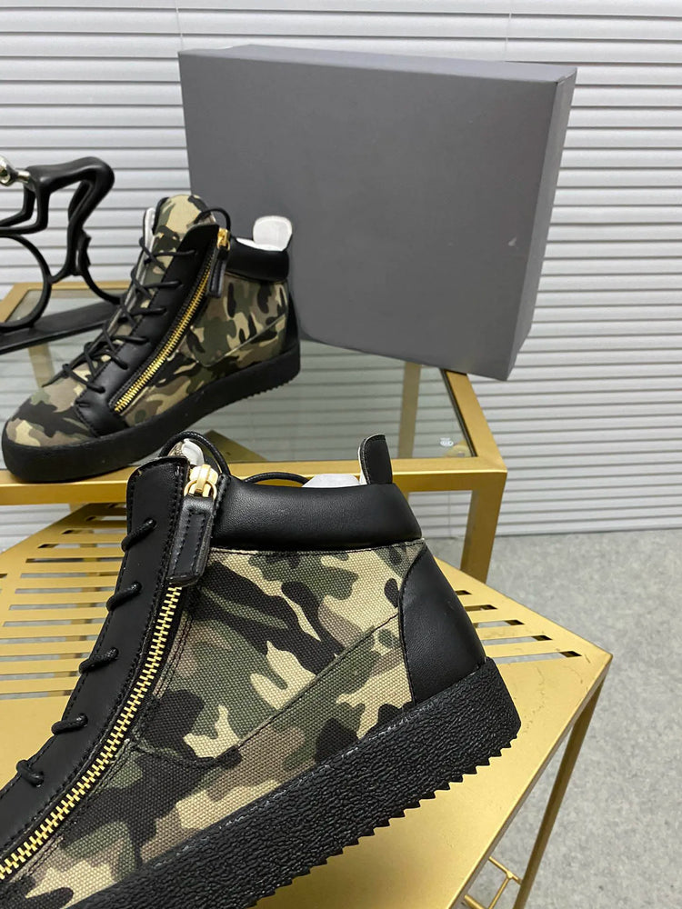 Camouflage Men Fashion Casual Shoes Military Training Site Shoes Outdoor Trail Trekking Mountain Climbing Sports Shoes For Male