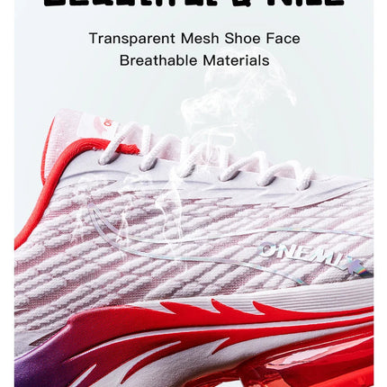 Scarpe da corsa da uomo ONEMIX rimbalzo ammortizzante scarpe sportive da corsa all'aperto traspiranti scarpe da ginnastica da uomo con aumento dell'altezza 6-7cm PlatiNum