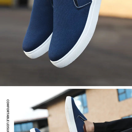 Fashion Canvas Men's Sneakers Black Lace Up Sping Shoes 2024 Classic Casual Vulcanized Shoes Size 46 47 Mens Spring Sport Shoes