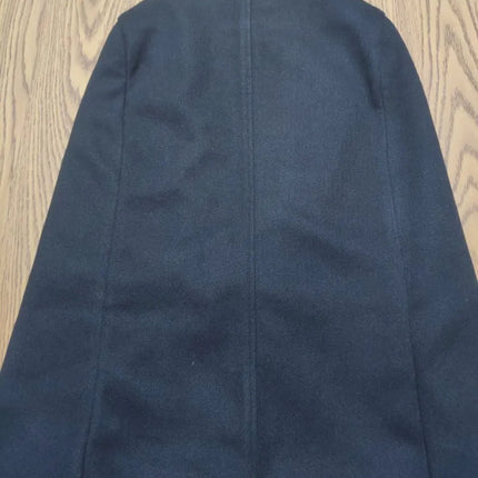 New Winter Women Double Breasted Cape Woolen Blends Elegant Ladies Coat Stand Collar Cloak Outwear Coats Vintage Overcoat