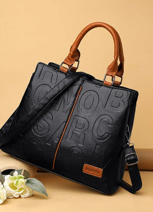PU Leather Casual Crossbody Bags for Women Ladies Luxury Designer Tote Handbag Female Large Capacity Travel Shoulder Bag Sac PlatiNum
