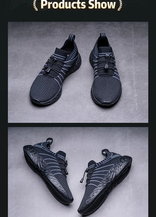 ONEMIX NUOVE Scarpe da Corsa in Offerta per Uomo, Sneakers Impermeabili e Traspiranti, Scarpe Sportive Antiscivolo da Trekking per Esterni PlatiNum