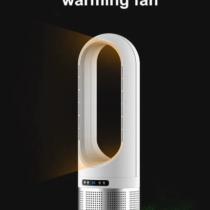 Ventilatore da 46 pollici Ventilatore da pavimento intelligente con vento caldo e freddo Ventilatore da pavimento per la casa Ventilatore di raffreddamento con circolatore d'aria con telecomando silenzioso