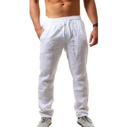 Nuovi uomini primavera tasche Casual pantaloni pantaloncini bottoni corti uomo Bodybuilding pantaloncini da uomo pantaloncini da corsa in lino di cotone bermuda platinumshop