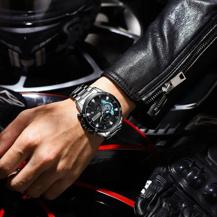 CURREN orologio da uomo orologi da uomo al quarzo sportivi di lusso delle migliori marche orologio da polso cronografo impermeabile in acciaio pieno da uomo Relogio Masculino platinumshop