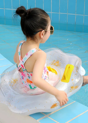 Rooxin Flamingo Nuoto Cerchio Bambino Infantile Galleggiante Piscina Anello di Nuoto Con Parasole Sedile Galleggiante Estate Spiaggia Piscina Festa Giocattoli