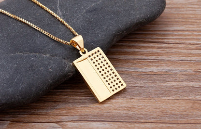 Nidin moda di lusso con zirconi cubici ciondolo a forma di cuore da donna placcato in oro collana a catena di alta qualità regalo per feste di gioielli scintillanti