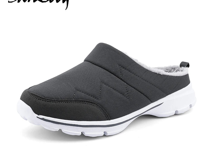 Inverno Uomo Donna Pantofole di peluche Casa Coperta Casa calda Scarpe di cotone Camera Leggero Plus Big Size 47 48 49 Dropshipping a buon mercato