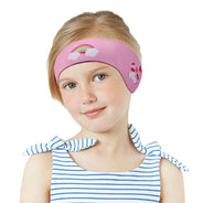 Fascia per nuoto impermeabile per bambini Fascia di protezione per le orecchie regolabile per mantenere l'acqua per il bagno, il nuoto, l'immersione