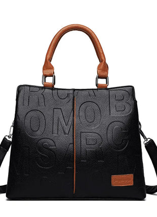 PU Leather Casual Crossbody Bags for Women Ladies Luxury Designer Tote Handbag Female Large Capacity Travel Shoulder Bag Sac PlatiNum