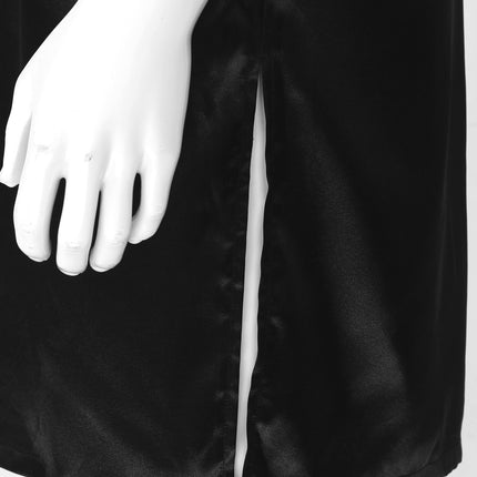 Donna uomo pigiama in raso di seta pigiameria maniche corte camicia da notte Kimono accappatoio abito da notte accappatoio camicia da notte estiva Homewear